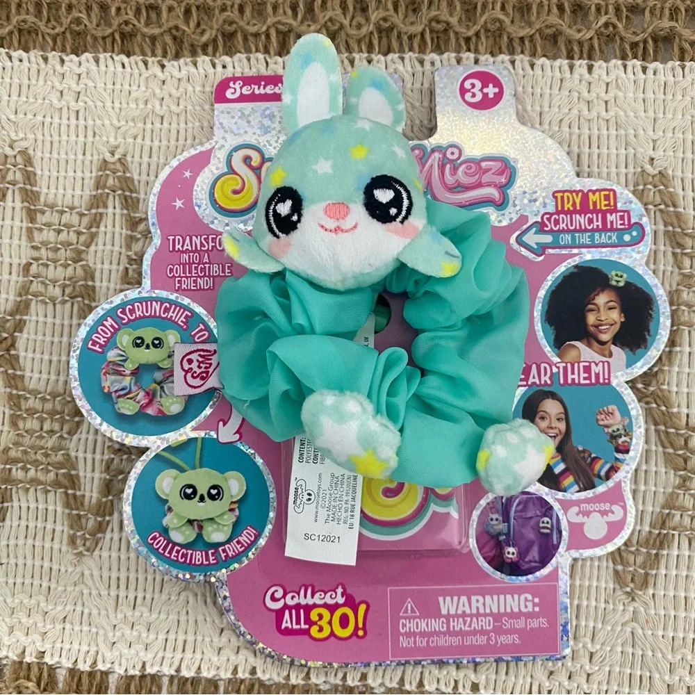 ScrunchMiez Series 1 Girl’s Collectible Scrunchies By Moose Toys RARE #37 HOPS